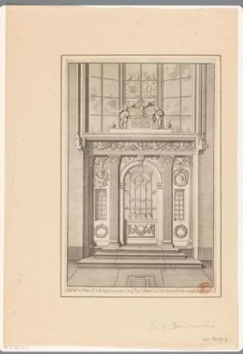 Tomb chapel of the De Graeff-Hooft family in the Old Church in Amsterdam
