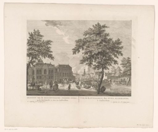 View of the New and Great Synagogue, Amsterdam