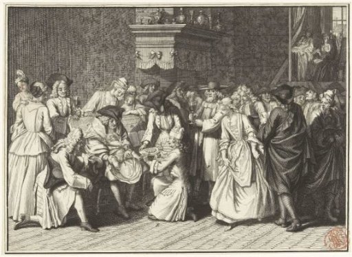 Jewish circumcision, ca. 1720-1725