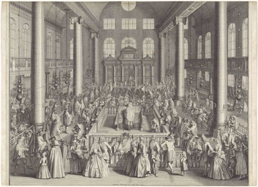 Inauguration of the Portuguese Synagogue in Amsterdam, 1675