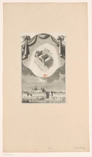 Views of the Convent of Saint Mary Magdalene and the Convent of Saint Barbara in Amsterdam