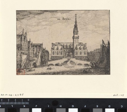 View of the Exchange of Hendrik de Keyser in Amsterdam
