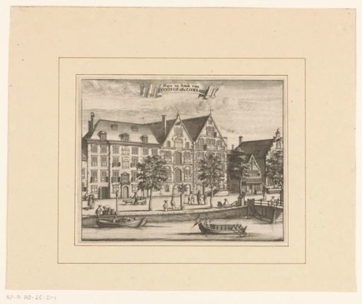 View of the City Bank of Loans in Amsterdam