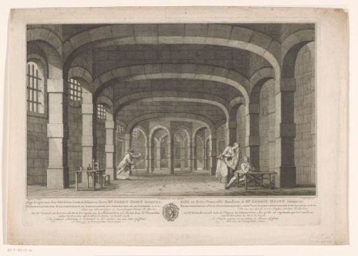Scene from the opera The Deserter