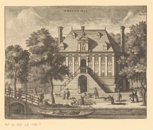 View of the Westerhal, Amsterdam