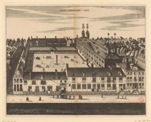 View of the Prinsenhof, Amsterdam