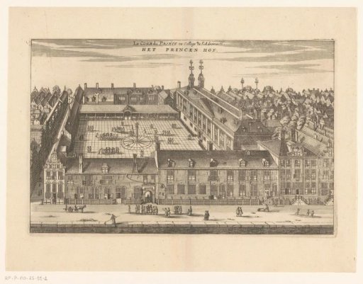 View of the Prinsenhof, Amsterdam