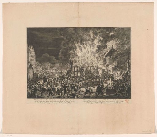 Fire in the rope walks of the Admiralty, 1673