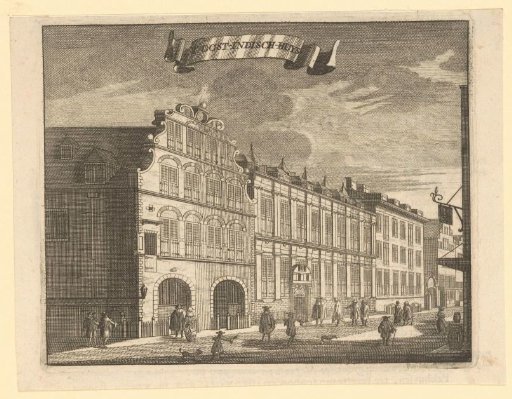 View of the East India House, Amsterdam