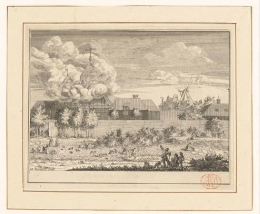 View of the Glassworks on the Roeterseiland in Amsterdam