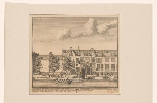 View of the Dolhuis in Amsterdam