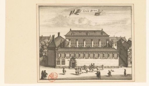 View of the Spinhuis in Amsterdam