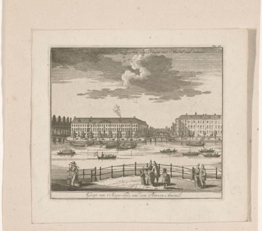 View of the Diaconie Oude Vrouwen- en Mannenhuis in Amsterdam