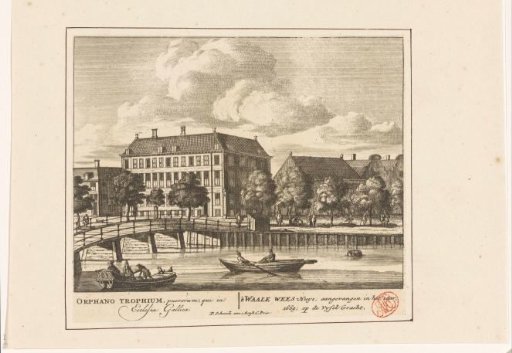 View of the Walenweeshuis on the Vijzelgracht in Amsterdam