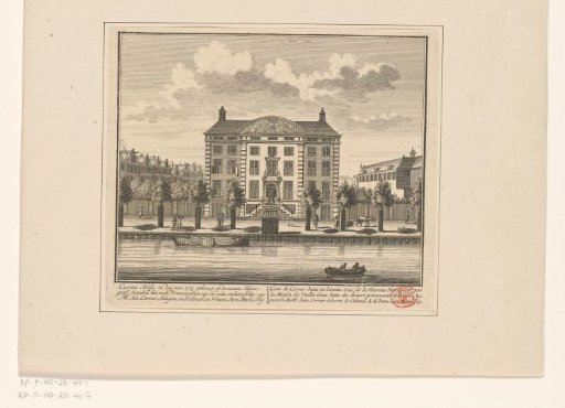 View of the Corvershof in Amsterdam