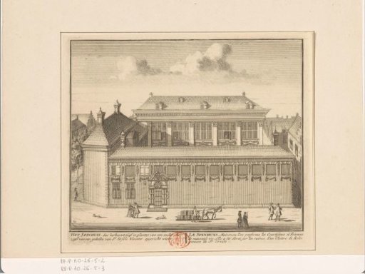 View of the Spinhuis in Amsterdam