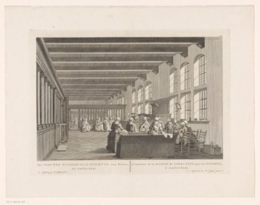 Interior of the Spinhuis in Amsterdam