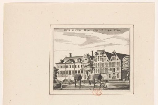 View of the Oudezijds Huiszittenhuis in Amsterdam
