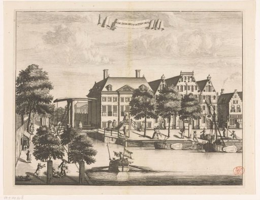 View of the Oudezijds Huiszittenhuis, Amsterdam