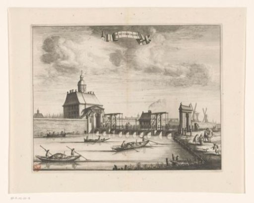View of the First Muider Gate, Amsterdam