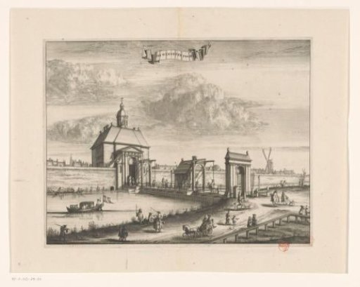 View of the Weesper Gate, Amsterdam