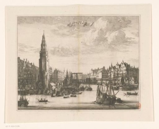 View of the Haringpakkerstoren, Amsterdam