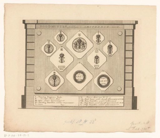 Emergency Coins from Amsterdam, 1578
