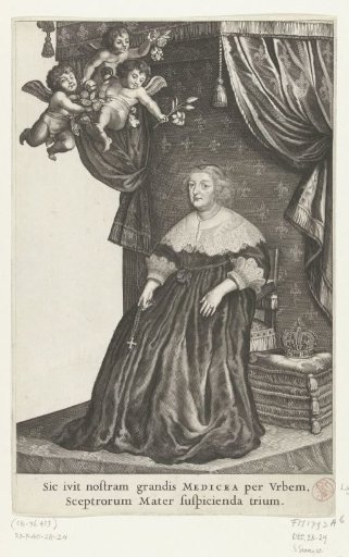 Portrait of Maria de Medici, 1638