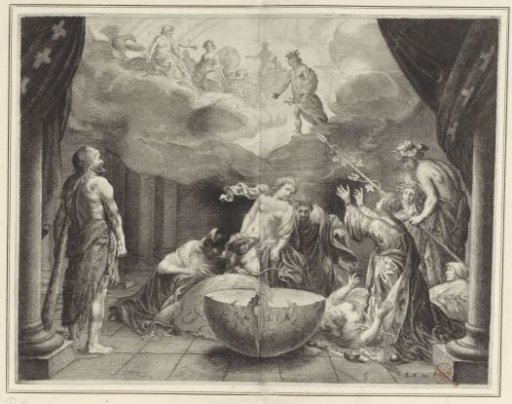 French Maiden beseeches the gods for help