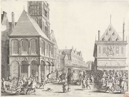 Departure of Maria de' Medici from Amsterdam, 5 September 1638
