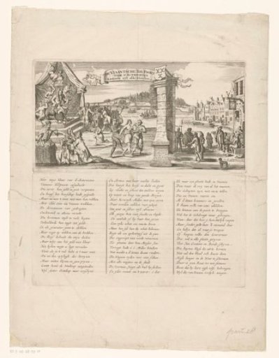 The Toll Gate at Vianen for the Actionists, 1720