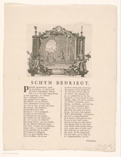 Appearance Deceives, 1720