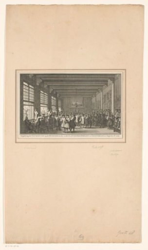 Meeting of the Doelisten in the Kloveniersdoelen, 1748