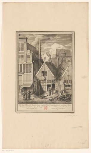Burnt-out Houses in the Goudsbloemstraat in Amsterdam, 1682