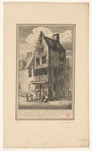 Burnt-out House in the Bloedstraat, 1684