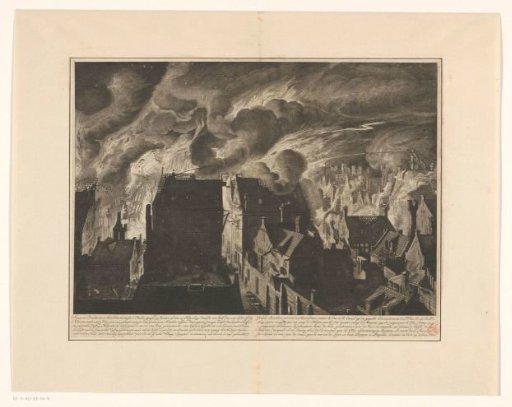 The Extinguishing of the Severe Fire on the Elandsgracht, 1679