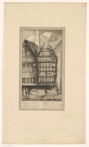 Two Burnt-out Houses in the Oude Nieuwstraat, 1682