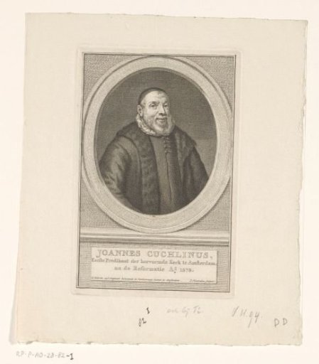 Portrait of Johannes Cuchlinus