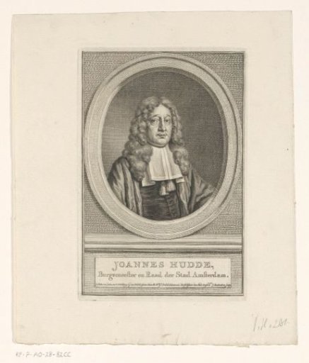 Portrait of Johannes Hudde