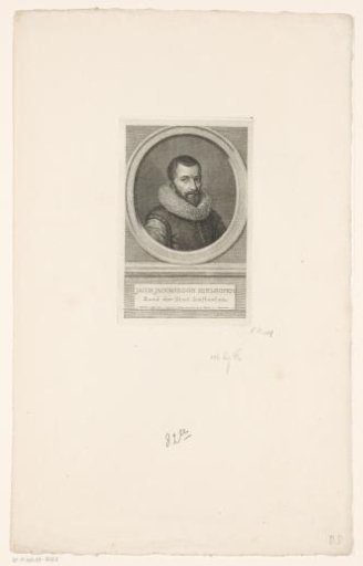 Portrait of Jacob Jacobszoon Hinlopen