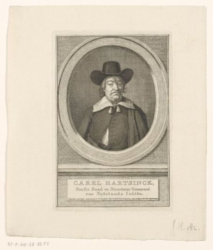 Portrait of Willem Carel Hartsinck