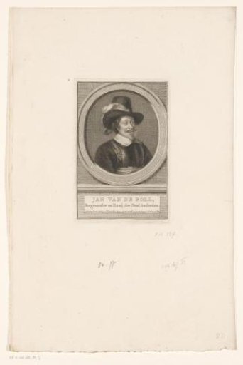 Portrait of Jan van de Poll