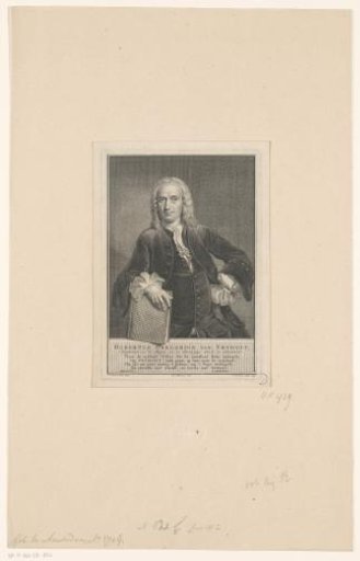 Portrait of Hubertus Gregorius van Vrijhoff