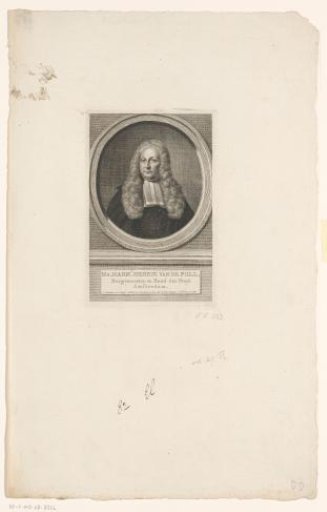 Portrait of Harmen Henrik van de Poll
