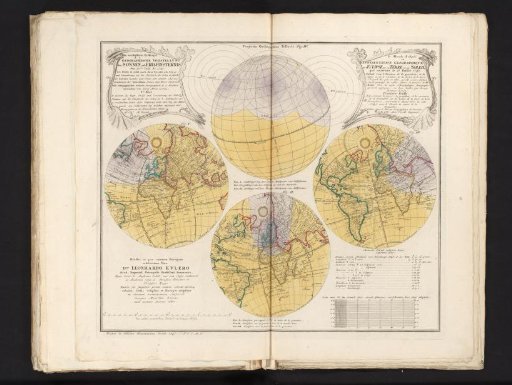 Prediction and explanation of the solar eclipse of July 25, 1748, first sheet