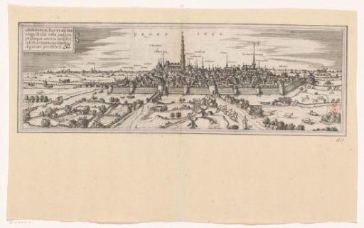 City view of Groningen