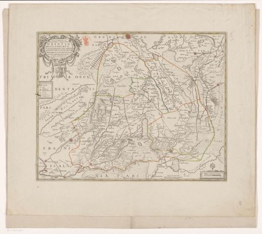 Map of Drenthe