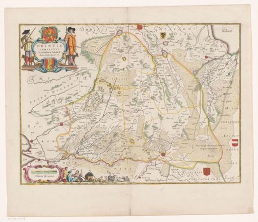 Map of Drenthe