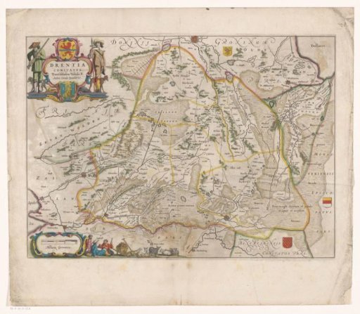 Map of Drenthe