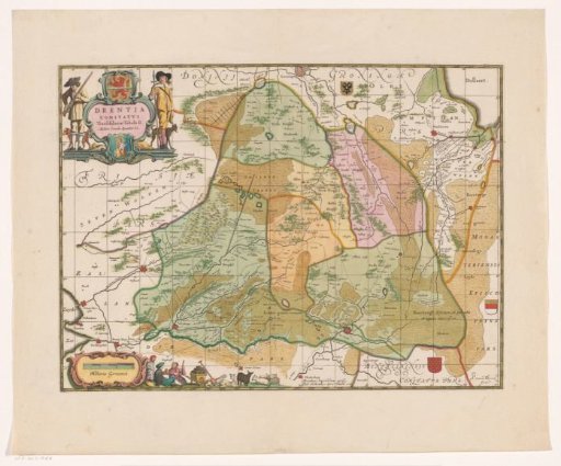 Map of Drenthe